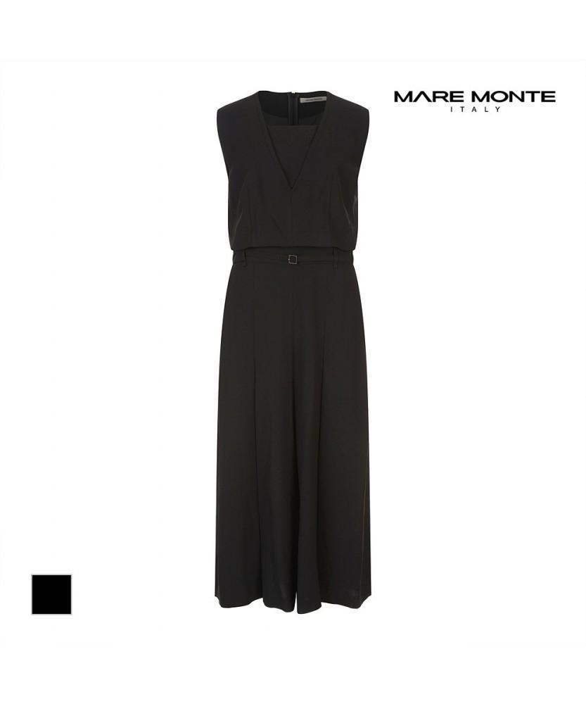 MAREMONTE V-Neck Sleeveless Jumpsuit_M245Mop38S0