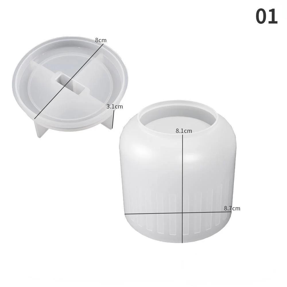 

1 Pcs DIY Crafts Silicone Mold Epoxy Resin Mould Jewelry Box Molds Silicone Cup Molds For Jewelry Box Storage Container