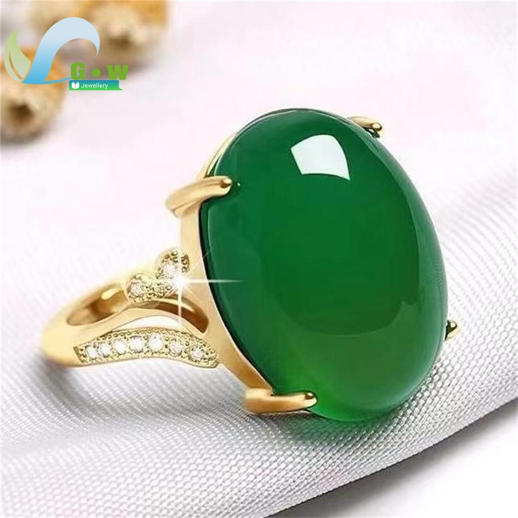 Rode Agaat Jade Ring Dames Opening Verstelbaar Eenvoudige Stijl Chalcedoon Sterling Zilveren Ring voor Moeder Dames Ringen Fijne Sieraden Cadeau