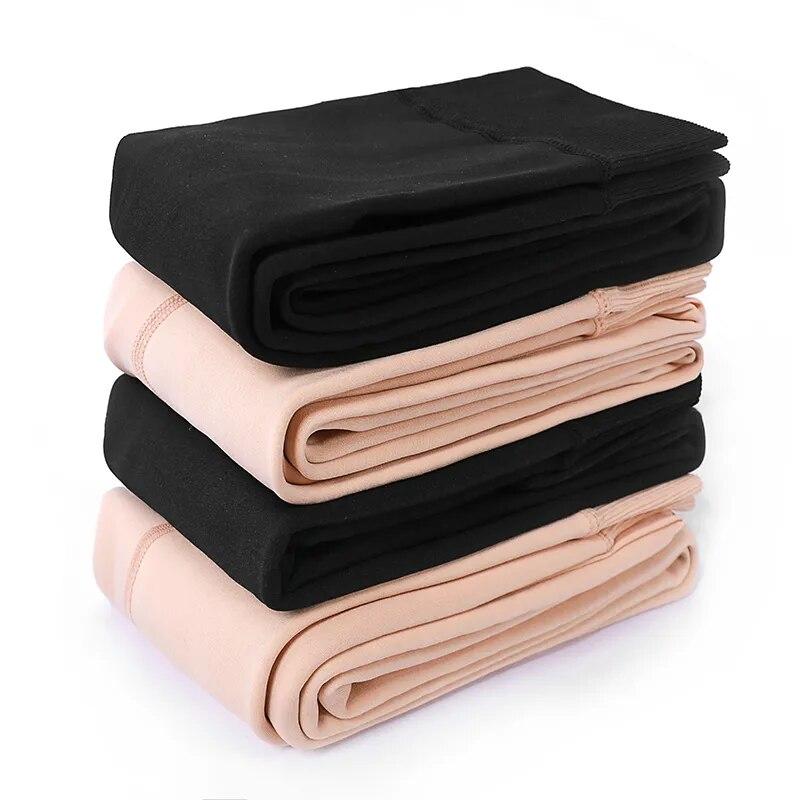 Winter Thickened Leggings Women Autumn Casual Warm Solid High-waist Fashion Slim Long Pants Ladies Elastic Waist Trousers 29403