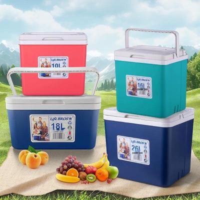 Tragbare isolierte Kühlbox für Outdoor-Camping und Marktstände