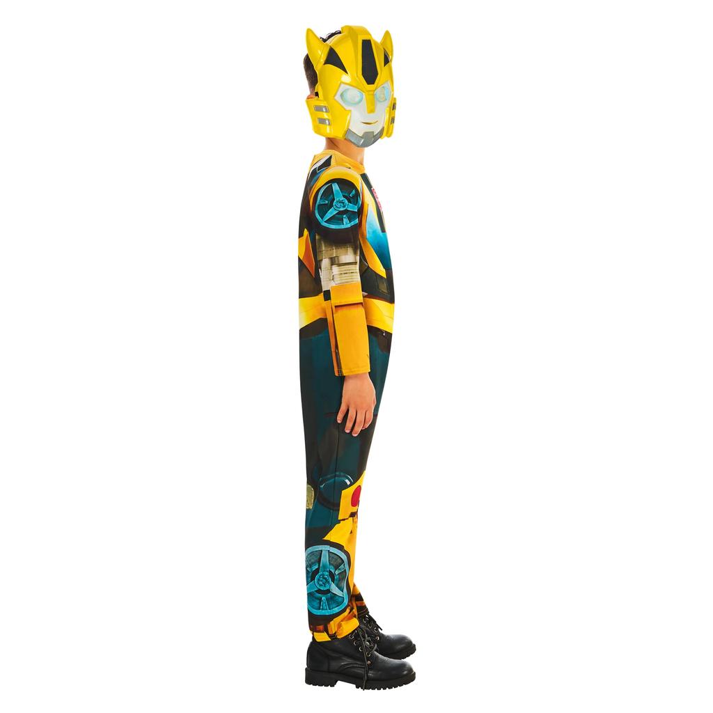 Transformers Childrens/Kids Earth Spark Bumblebee Costume Set