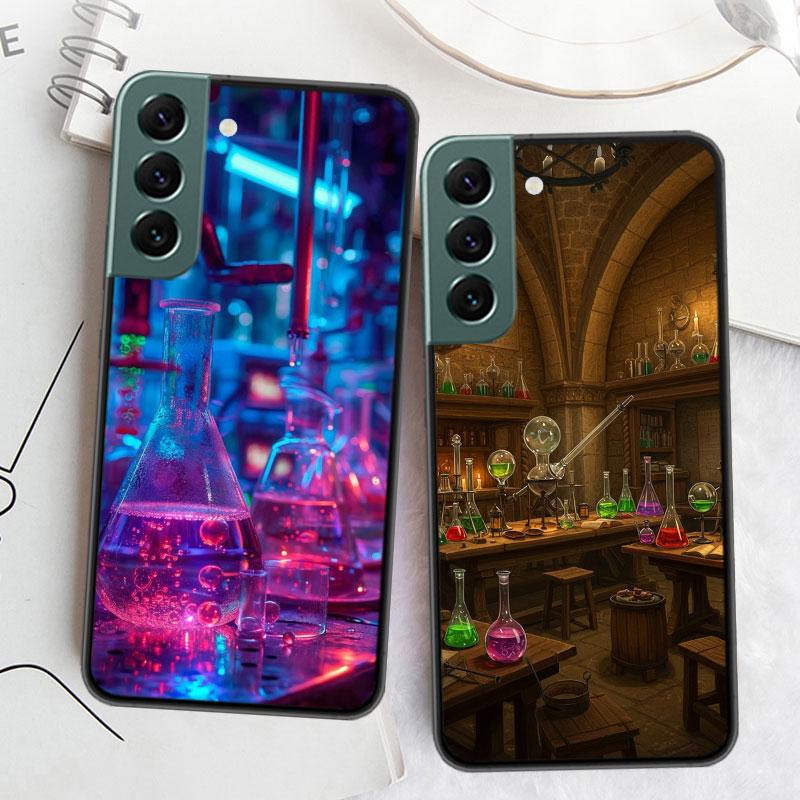 Experimental Vessel Materials, Biological Samples Phone Case For Samsung Galaxy S22 S25 Ultra S21 S10 Plus S26 Edge S20 S23 S24