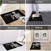 Funny Skull Welcome! 20x31.5in Halloween Door Mat - Living Room Kitchen Floor Mat - Indoor Outdoor Festival Decor