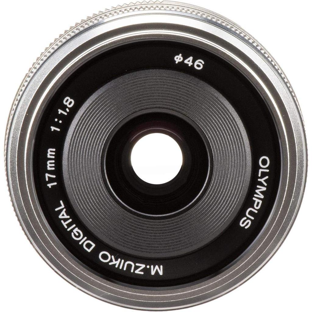 Olympus Digitalobjektiv 17 mm Micro Four Thirds für Olympus M.Zuiko - Weitwinkel - - f/1.8 - - E-P3, E-P5, E-PL1s, E-PL3, E-PL5, E-PL6, E-PM1, E-PM2,