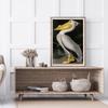 Poster Pelican Bird Vintage