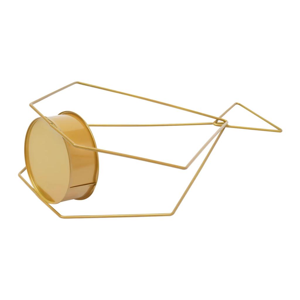 10Pcs Gold Vases Centerpieces, Geometric Centerpiece Wedding Elegant Trumpet Metal Flower Stand for Weddings Party Table Decor