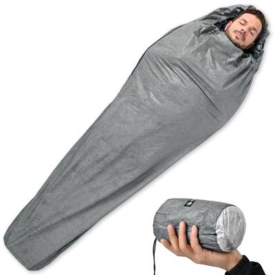 Ultralight 180g Sleeping Bag Ultralight for Hiking and UL Breathable and Retains of Body Heat Material with Aluminum Vapor Deposition for