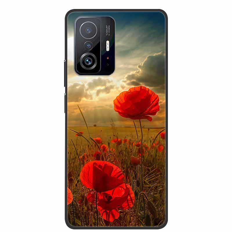 For Xiaomi 11T Pro Case Marble Soft Silicone Back Case for Xiaomi mi 11T Pro Phone Cover for Xiaomi 11 T Pro 2021 Coque Funda