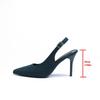 Fashion Size 43 Thin High Heel Sandals for Women Leopard Print Cover Toe Rhinestone Buckle Back Strap Stiletto Banquet Shoe Roman Sandal