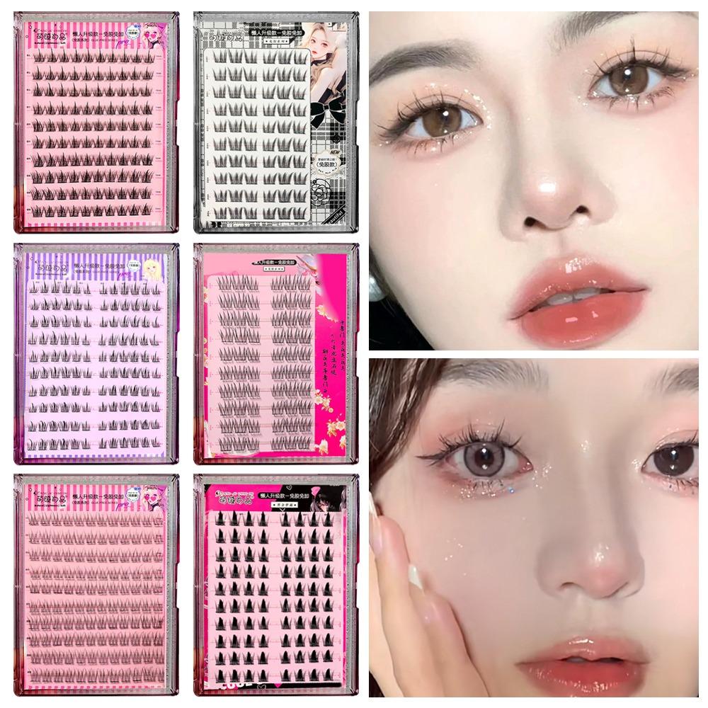 Press On Self Adhesive Cluster Lashes Accurate Lashes Self Adhesive  DIY Eyelash Extension