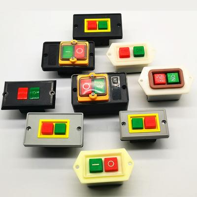 Lc3-5-10/KAO-5M-5H-10KH/QKS2/1 Start Stop Button Switch on/Off 10A/380V Bench Drilling Machine Cutting Machine Elevator Switch