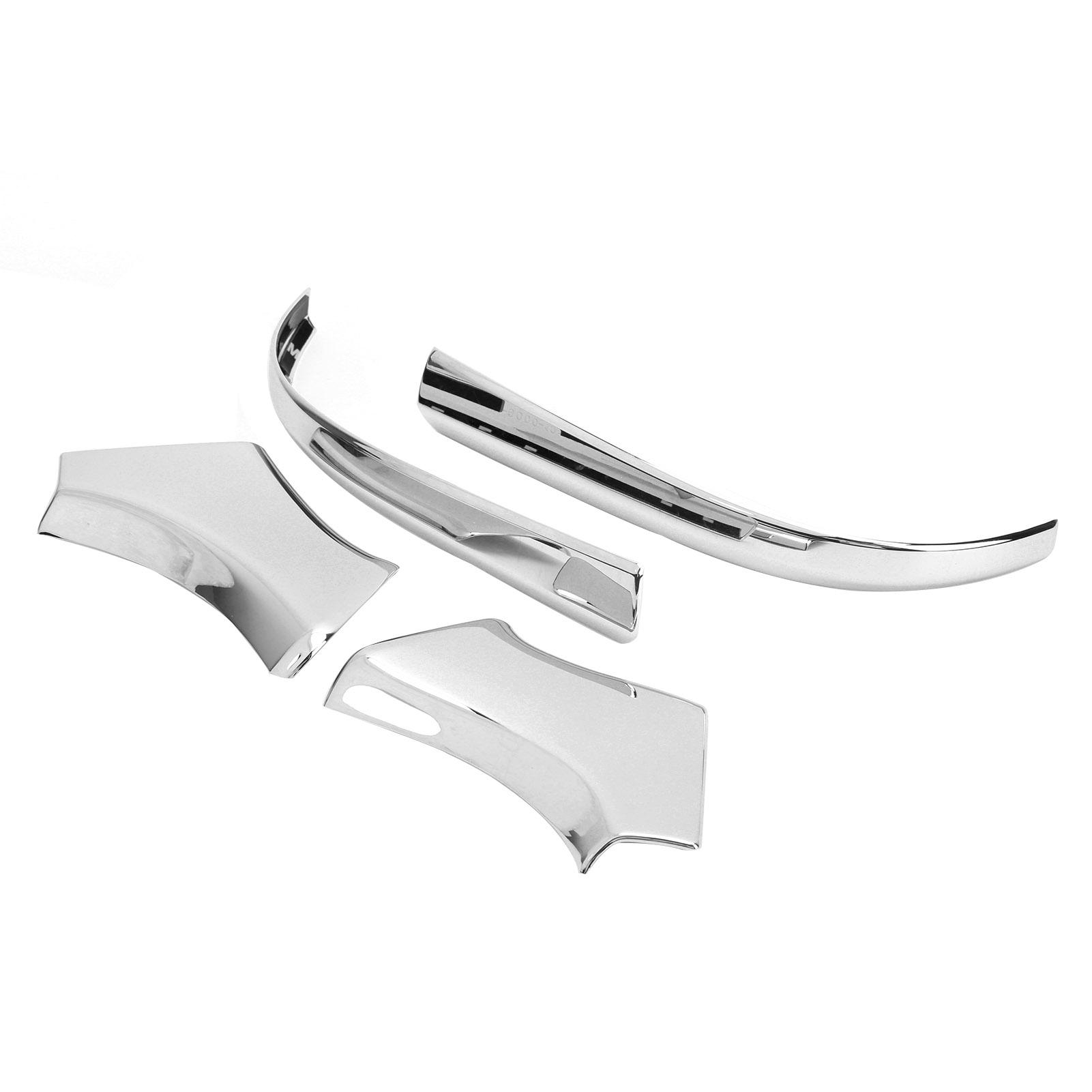 

4Pcs Righthand Drive Rearview Mirror Strip AntiCollision Decoration Trim for Harrier Venza XU80 2020 2021