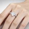 Strictly Selected New Products, Women's Diamond Rings, Simple Square Diamond Accessories, European and American Couples' Rings