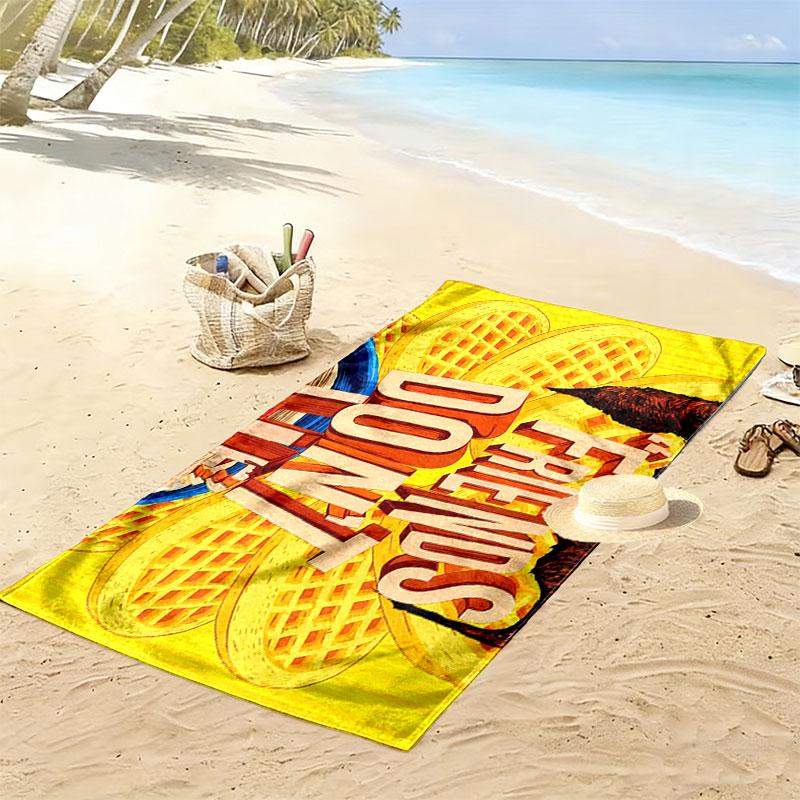 11 Print Beach Towel, Large Soft Quick Dry Towel for Beach Camping Swimming