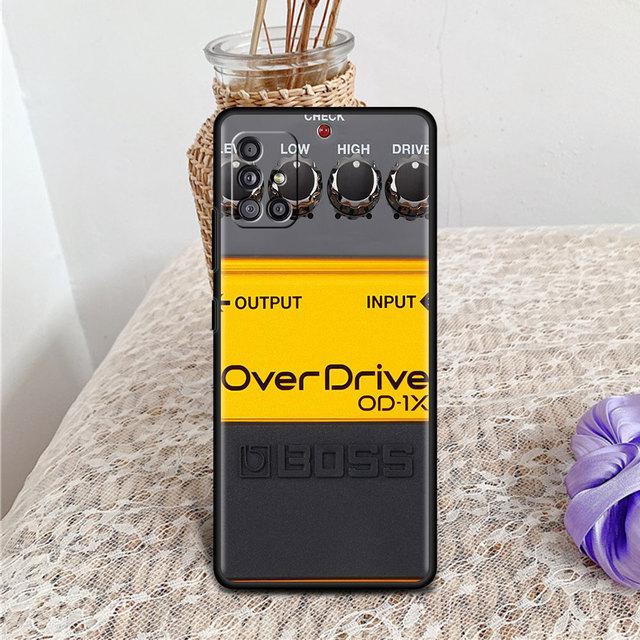 Weiche Hülle für Samsung Galaxy A51 A71 A50 A21s A12 A32 A52 A22 A72 A31 Silikon Handyhülle A41 A02s Cover Funda Boss Distortions Pedal