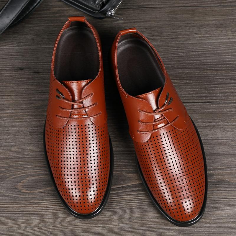 

Men Classic Legend Design PU Leather Business Presentation Formal Shoes XRS-9856-1 38 жовтий