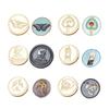 Butterfly Sealing Wax Stamp for DIY Christmas Envelopes Card Wedding Invitation Decoration Brass Swallow Wax Seal Stamp