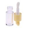 Heart Shape Lip Gloss Tubes Clear Empty DIY Cylindrical Lip Balm Tubes 4ml With Wand Refillable Lipstick Bottle