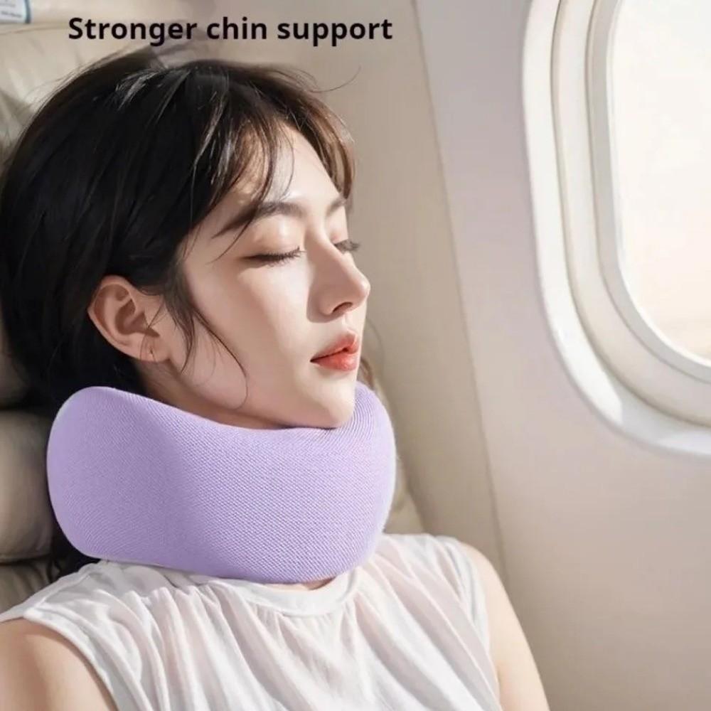 Durable U-shaped Neck Pillow Slow Rebound Cervical Support Pillow Travel Neck Cushion  Travel Use
