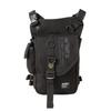 AVIREX 2-Way Leg Bag, Black (10), Dimensions: 22cm X 16cm X 6cm, Shoulder Strap (Longest Length) 127cm