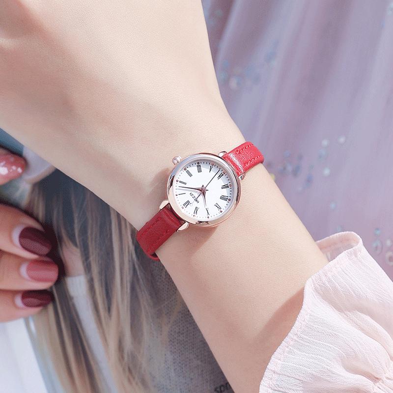 Kezzi Women's French Niche Watch: Elegant Minimalist Dial, Mori Girl Style, Light Luxury for Female Students