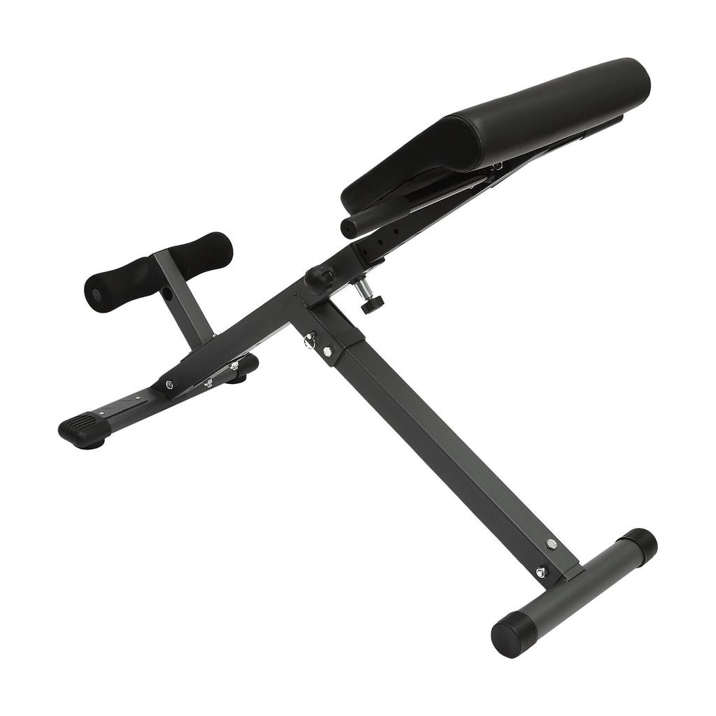 Roman Chair Back Extension Machine - Adjustable Hyperextension Bench for Core Workout, 150kg Capacity Home Gym Equipment