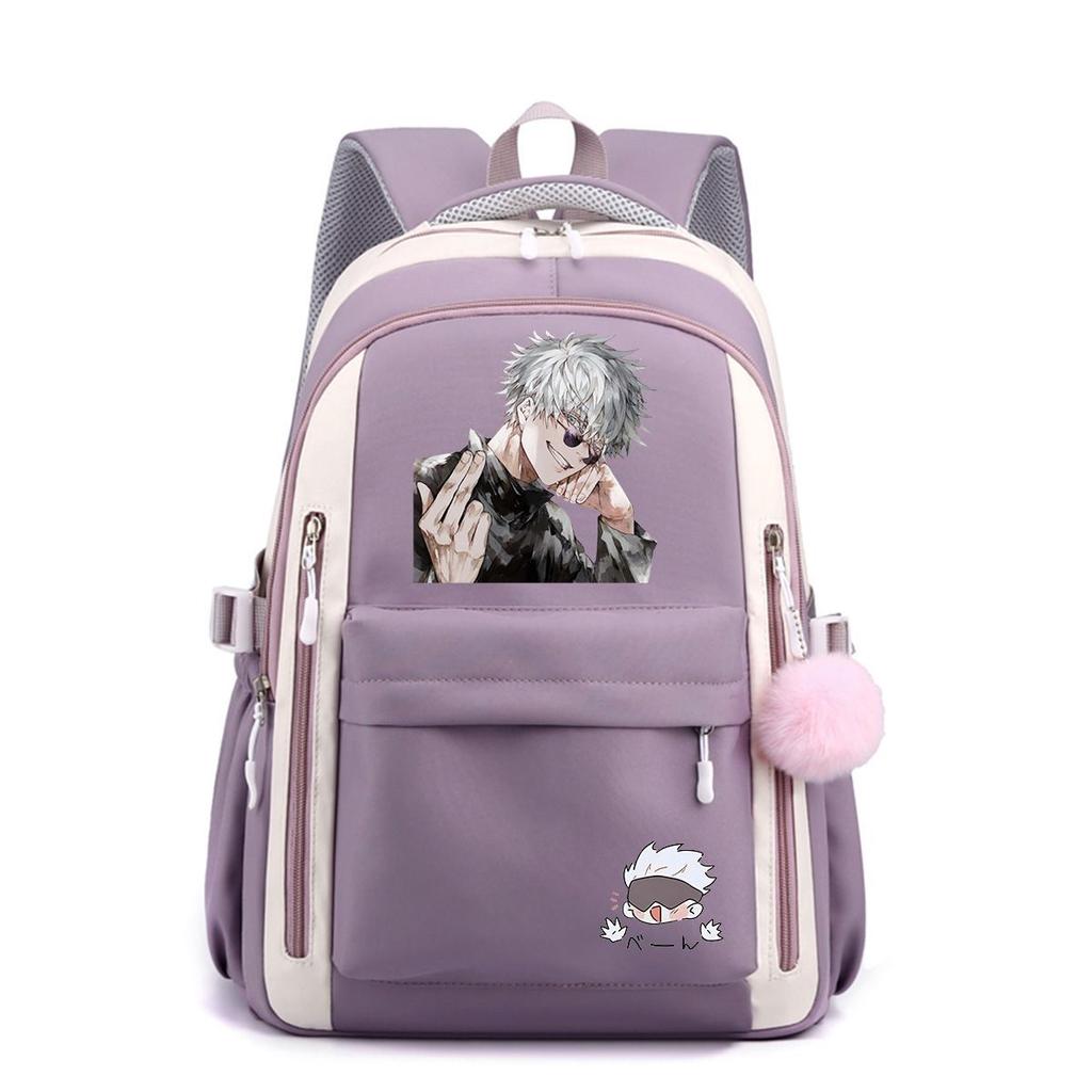 Spell Return To War School Bag Anime Peripheral Five Wushu Second Dimensional Backpack For Junior High School Students And Elementary School Students