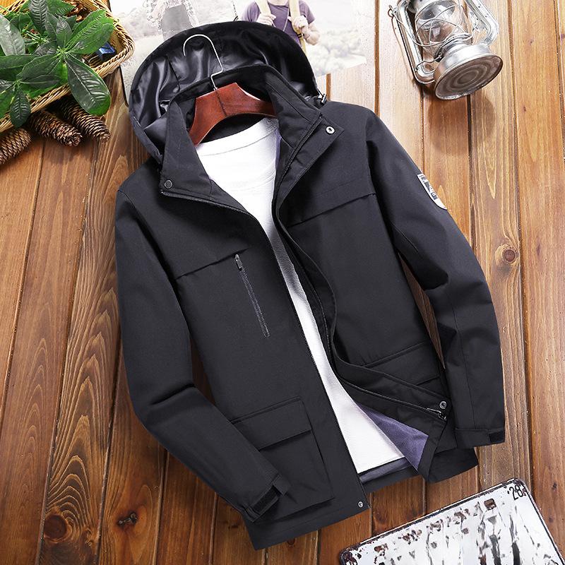 Jacket Men's and Women's Spring and Autumn Thin Fashion Style Jacket Outdoor Trendy Acket Waterproof