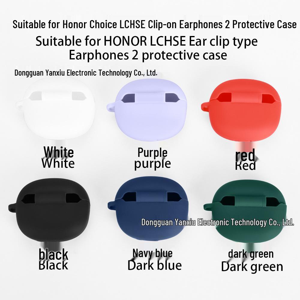 Soft Protective Case for Honor Choice HONOR LCHSE Ear Clip 2 Bluetooth Earphones
