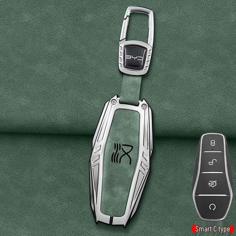 2025 BYD Han DMI/EV Key Case: Men's & Women's Protective Shell Buckle
