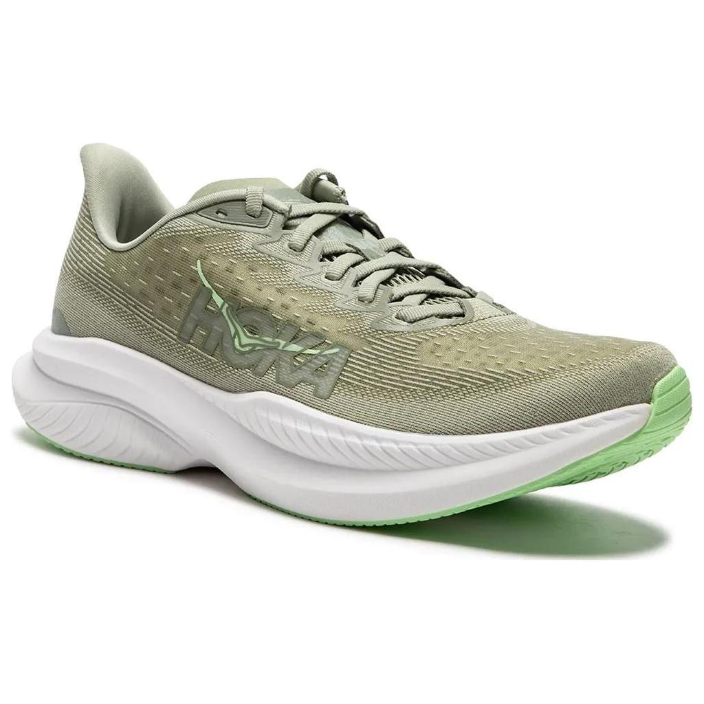 HOKA One One MACH 6 Abrasion Resistant Low Top Training Running Shoes Men's Cyan 1147790-FRT