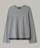 BOUNDARY Layered Contrast Long Sleeve [Gray]