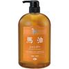 Azuma Shoji [Includes Imabari towel at the same price] Horse oil shampoo 1000m/Tabibijin Bayu Hair oil feels like applying.