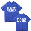 Khamzat Chimaev Logo Double Sided Print T-shirts Men Women Fashion Casual Oversized T Shirts Men's Hip Hop Vintage Streetwear