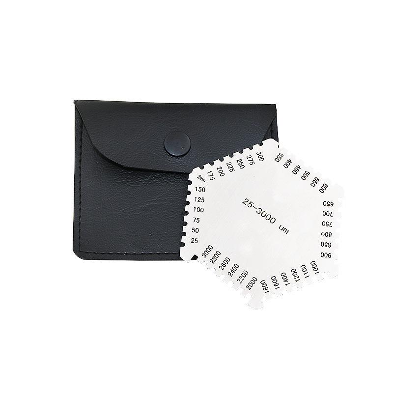 High-Precision Stainless Steel Hexagon Wet Film Comb Paint Wet Film Thickness Gauge Comb