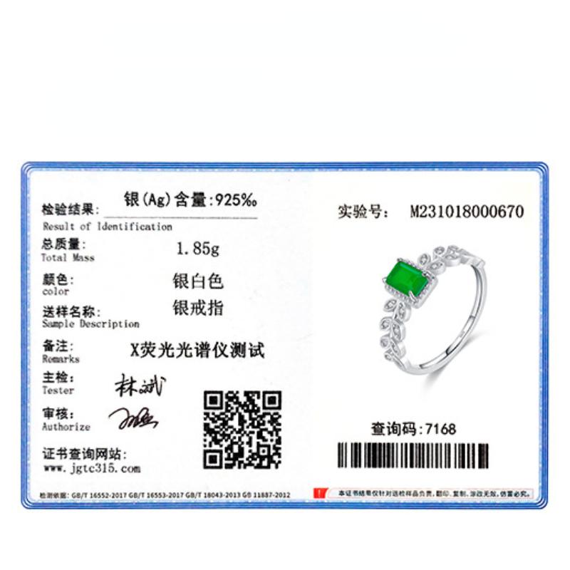 Tancise Klassischer Zirkon-Ring aus 925er-Sterlingsilber, Damenschmuck, Hochzeitsversprechen, Party-Geschenk