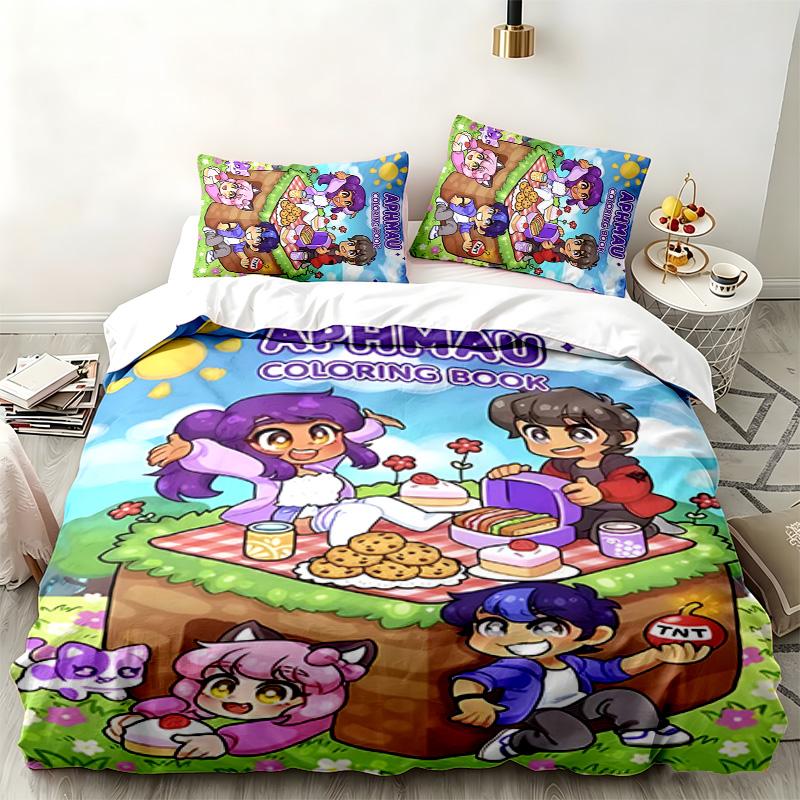 Set APHMAU da 3 pezzi Perfetto per l'uso in camera da letto Set di biancheria da letto confortevole include una federa per piumone e due federe Ideale come regalo di compleanno o di Natale