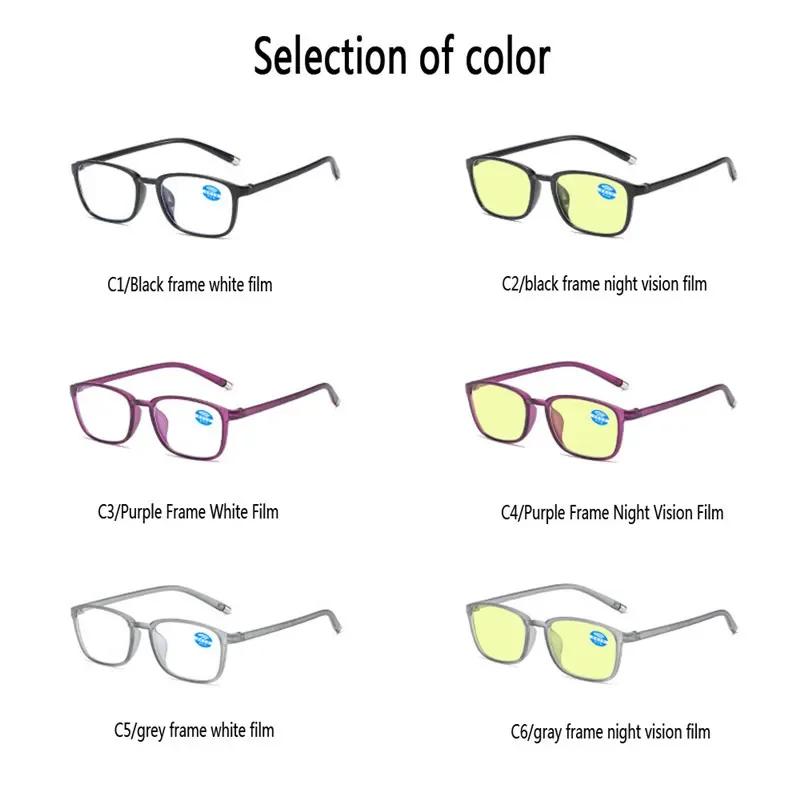 Long Distance Dual-Use Reading Glasses High-Definition Anti Blue Light And Night Vision Eyeglasses Automatically Adjust Eyewear