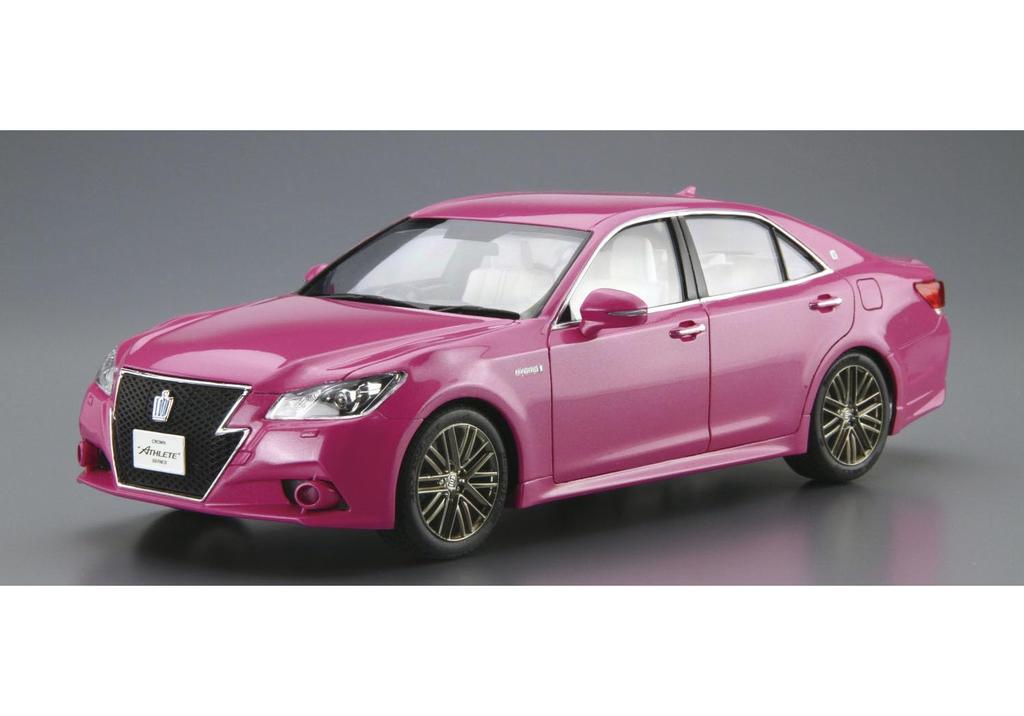 Aoshima Bunka Kyozaisha (AOSHIMA) 1/24 The Model Car Series No.42 Toyota GRS214/AWS210 Crown Athlete G '15 Plastic Model Kit