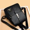 Zaini in pelle di lusso da donna per ragazze Sac A Dos Zaino casual da giorno Zaino vintage nero Borse scolastiche per ragazze Zaino Mochila