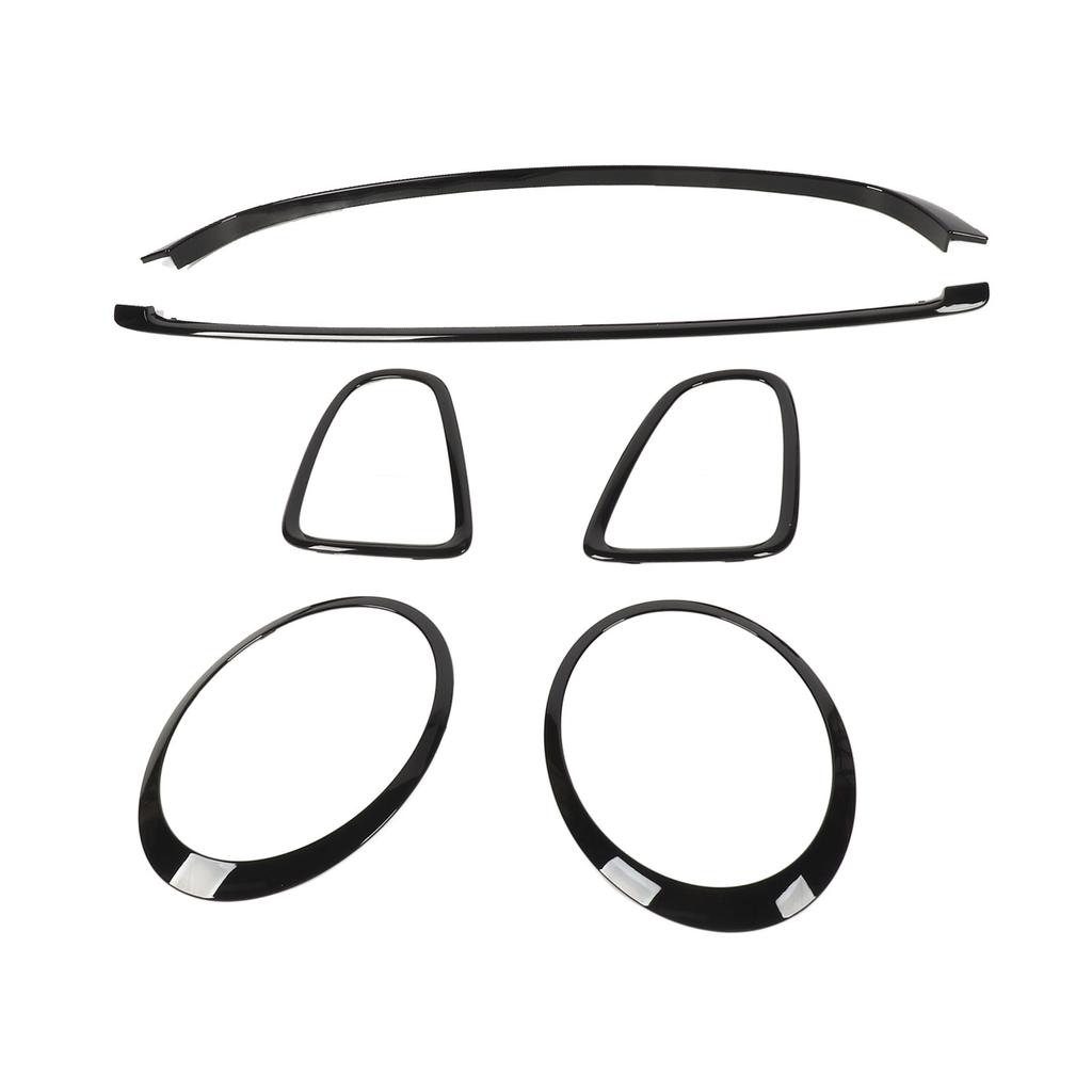 Headlight Trim Ring 51137149906 Tail Light Frame Trim Ring Cover Grille Hood Trim Moulding for Clubman R55 Hatchback R56