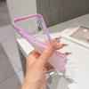 Colorful 2 In 1 Clear Phone Case For For Iphone Air 17 E 16 E 15 14 Plus 13 12 11 Pro Max Full Camera Protection Silicone TPU Hoesje