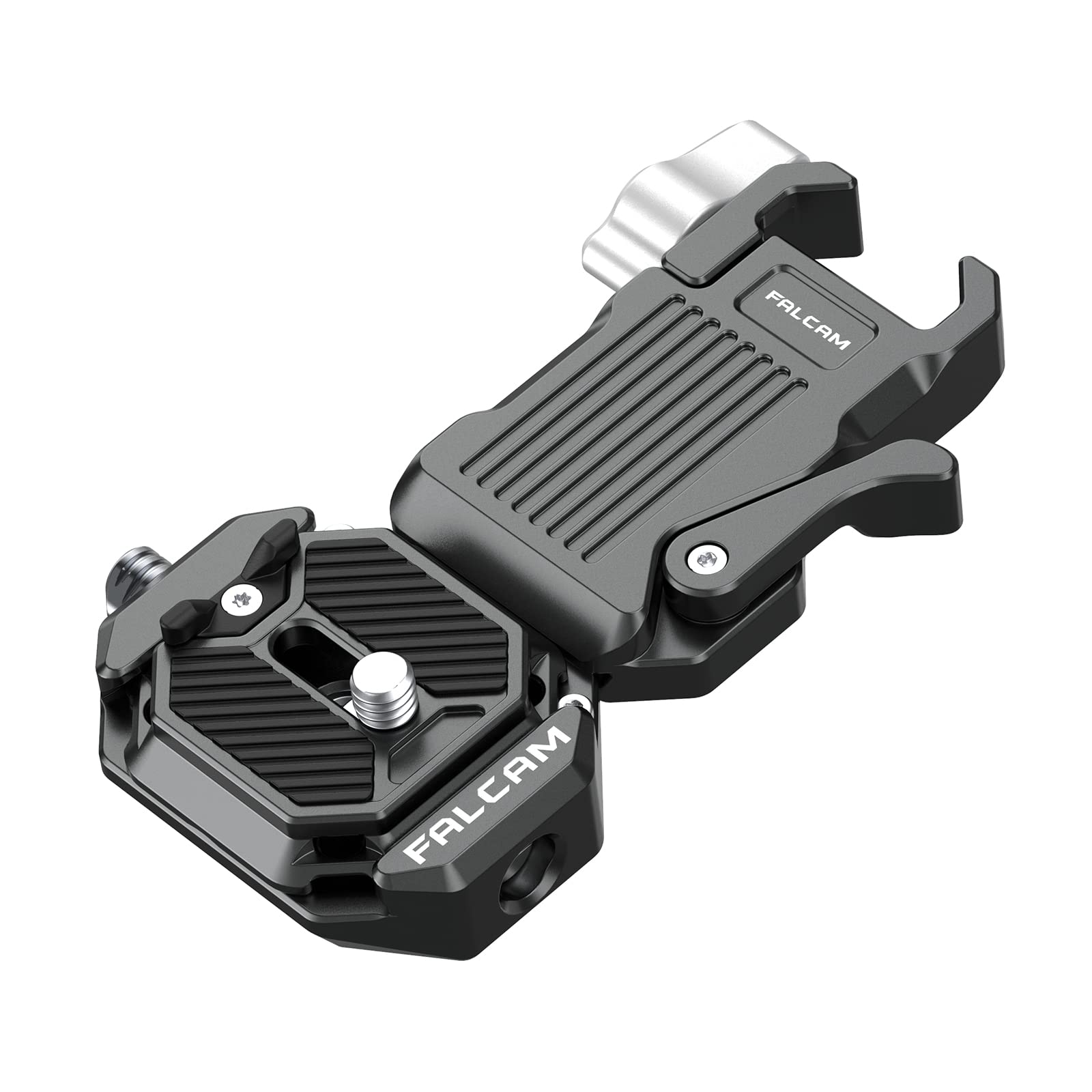 

ULANZI FALCAM F38 Quick Shoe Quick Release Plate for Handheld Gimbal Quick QR Aluminum Compatible with Zhiyun Stabilizers, Compatible, Clamp, 1/4