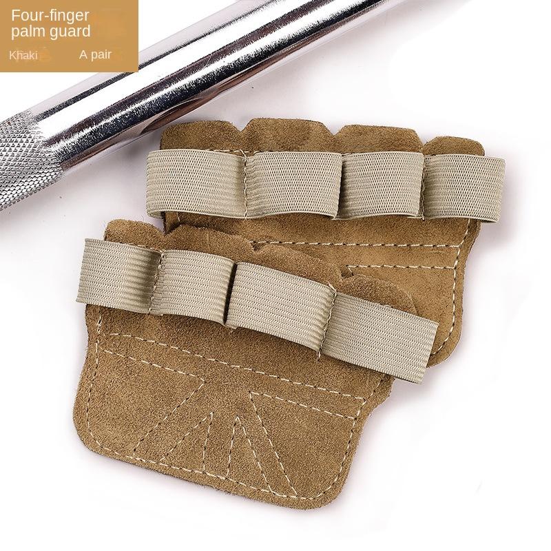 Kohud Gym Handskar Grepp Anti-sladd Vikt Power Bälte Lyftkuddar Marklyft Bälte Träning Crossfit Fitness Handskar Handflatan Skydd