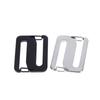 2/4 Pièces Boucle Réglable à Double Ouverture en Acier Inoxydable pour Connexion de Sangle de Sac à Dos Sangle de Sac de Ceinture Mousqueton Clip Boucle Raccord