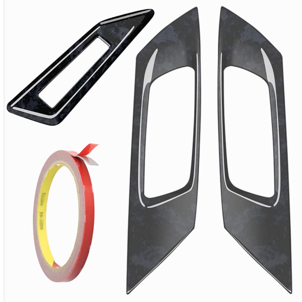 Alphard 30 Series Vellfire 30 Series Switch Cover Inner Handle Cover Set with Extra Tape Interior Panel Door Cover for ALPHARD VELLFIRE Wood