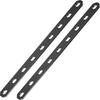 Kaedear Motorcycle Universal Stainless 2mm Universal Set of Custom Brackets X 9 X 20 X Brackets, Steel, Thick, Fit, 2, (KDR-YX-S25-9M8) (M8 Holes/250