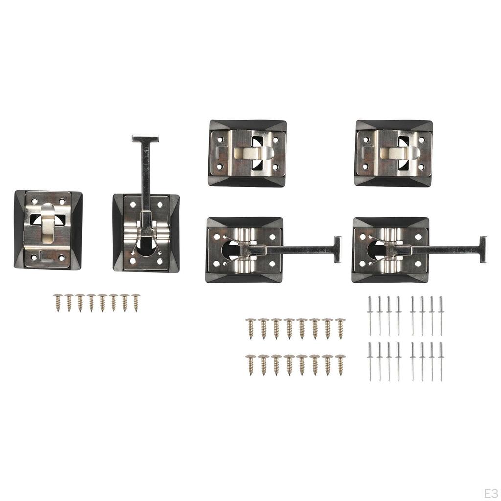 Auto Car Metal T Shape Entry Door Catches Holder for RV Camper Trailer