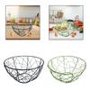 Metal Storage Bin Wire Egg Basket Decor Reusable Easy to Use